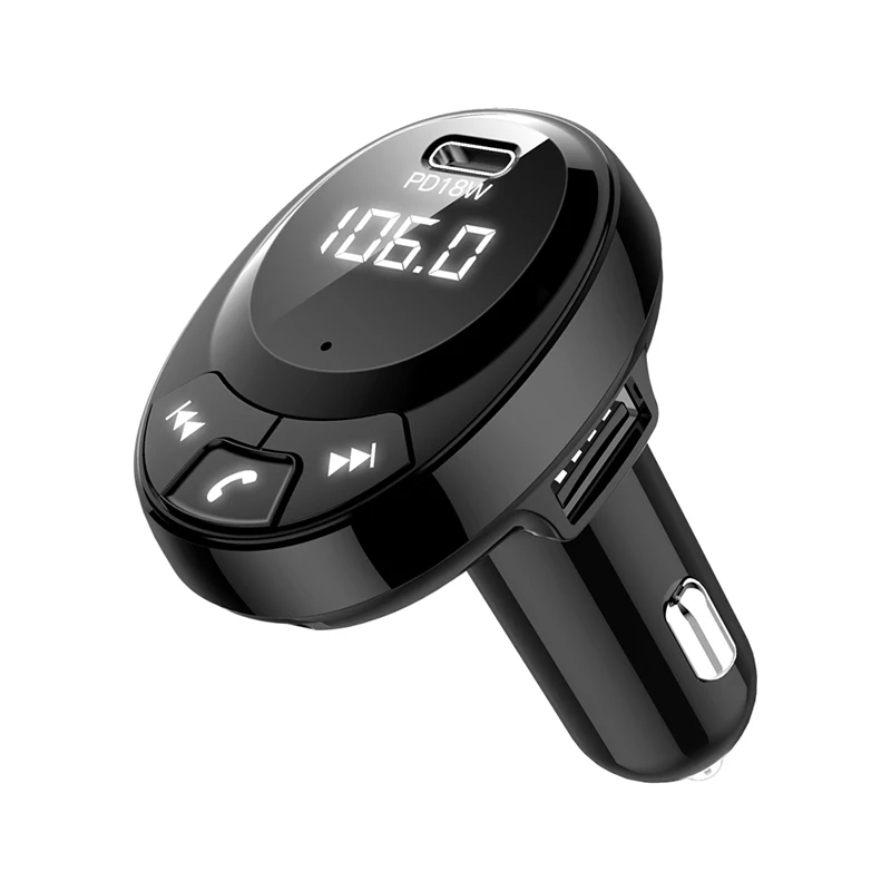 BT09 Bluetooth автомобильный комплект fm-передатчик модулятор аудио Музыка Mp3 плеер Телефон беспроводной громкой связи Carkit 3.0A быстрый USB зарядное устройство