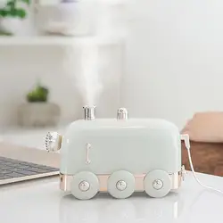 Diffuseur d'huile essentielle pour aromathérapie, humidificateur d'air, Mini Train, USB, 300ml 