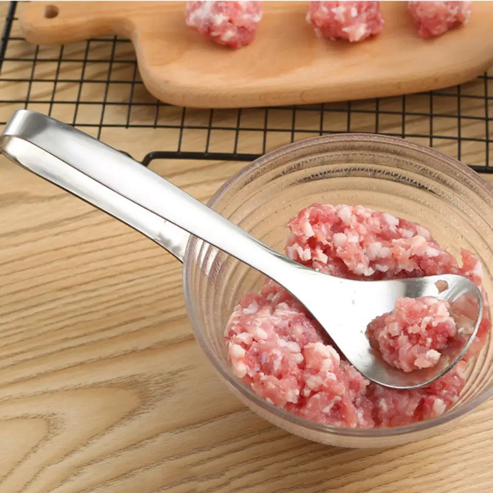 

Stainless Steel Non-stick Meatball Spoon Maker Mold Squeezing Kitchen Home Tool