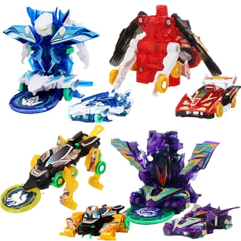 

screechers wild burst speed deformation car action figures multiple chip capture wafer 360 flips transformation car kids toys