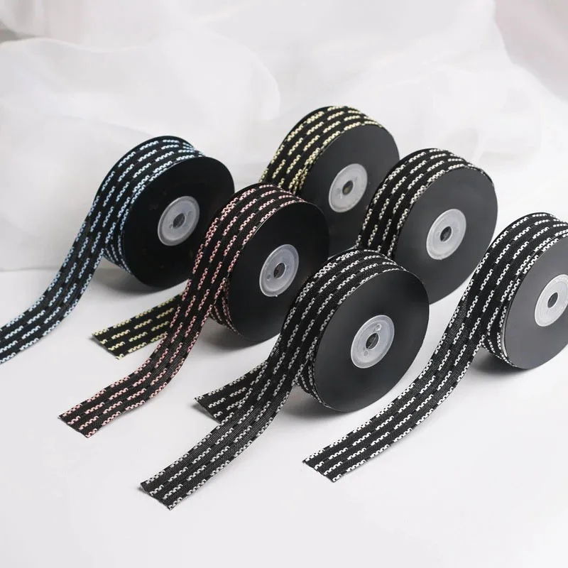 10 ярдов Перемычка шаблон ленты для Diy лук головные уборы материалы торт