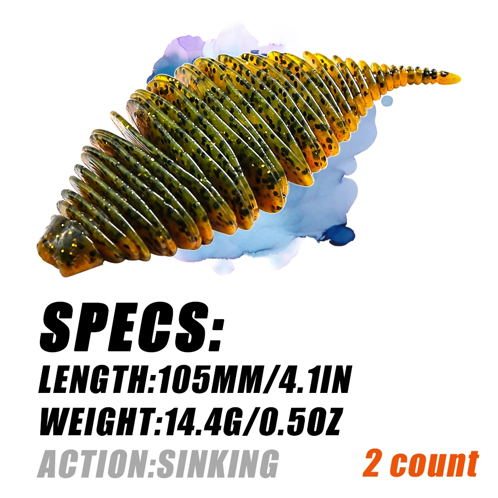 B&U BELLOWS GILL Soft Lure Worm Fishing Bass Lure Silicone Baits Soft Rubber For Fishing Swimbait Artificial leurre souple B&U BELLOWS GILL Soft Lure Worm Fishing Bass Lure Silicone Baits Soft Rubber For Fishing Swimbait Artificial leurre souple