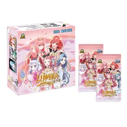 Cartes de Collection Goddess Story, cadeau d'anniversaire pour enfants, jouets de Table pour la famille, noël 