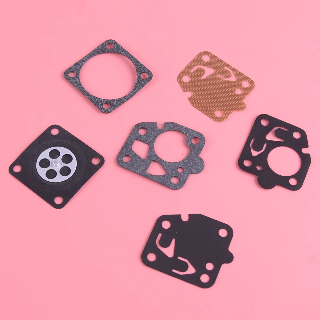 

LETAOSK Carburetor Carb Gasket Repair Rebuild Kit Fit for Kawasaki TG18 TG20 TG24 TG28 TG33 TF22 Engine Tool Part Replacement