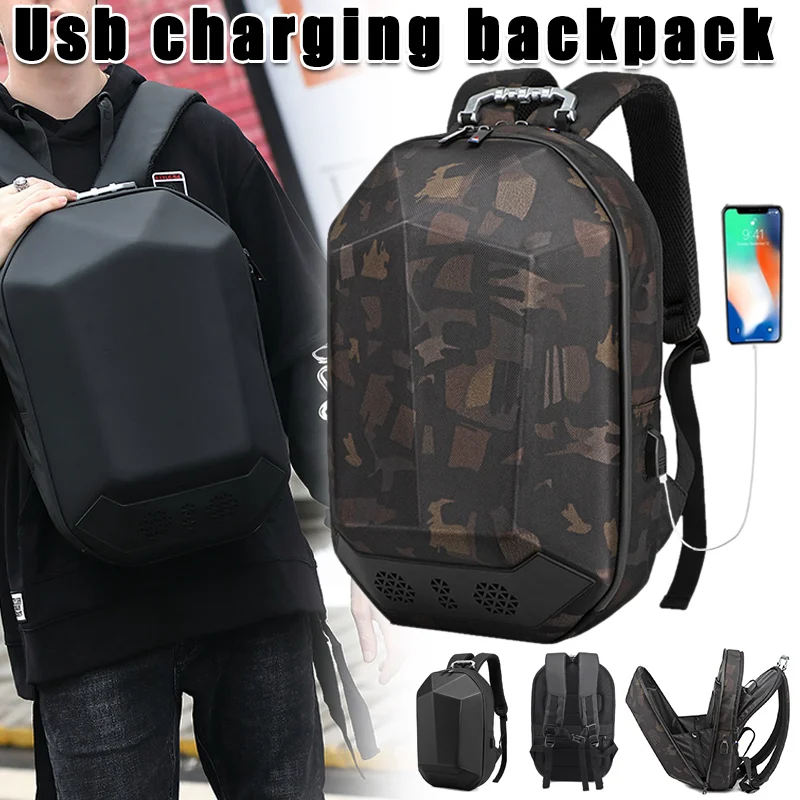 

Bluetooth Music Speaker Backpack School Bag USB Charging Multi-functional for Travel Outdoor ALS88