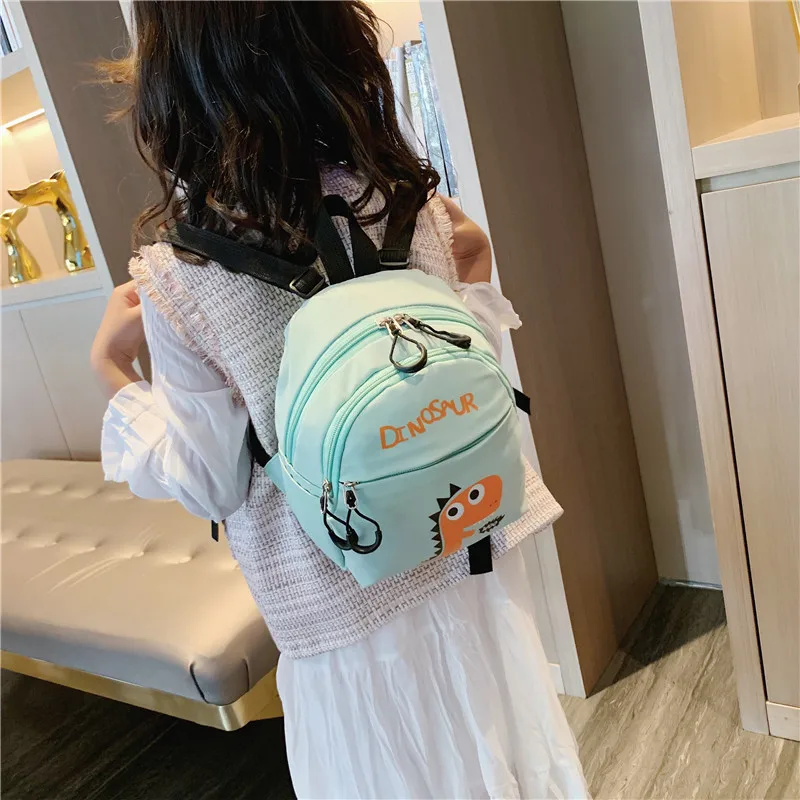 

Creative New Style Nylon Children Backpack Korean-style Printed Kindergarten School Bag Men And Women Adorable Baby Cartoon Back