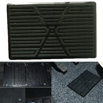 

Floor.Pad Carpet Mat Patch Heel Footplate Pedal Cover 25x16cm Interior Anti Skid Parts