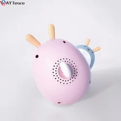 Gobelet musical en forme de lapin L41D, poupée de jeu pour bébé, mignon, en forme d'horloge 