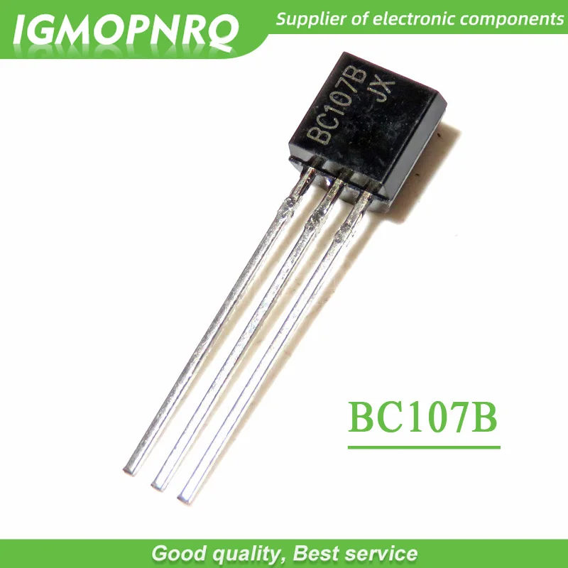 10 шт. BC107 TO92 транзистор TO-92 C107 BC107B новый оригинальный | Электронные компоненты и