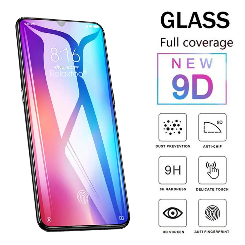 2.5D Tempered Glass for Realme Xt X2 Pro Glass Screen Protector for Oppo Reno 2z A5 A9 2020 Realme Q X 3 5 Pro Film Glass afbeelding