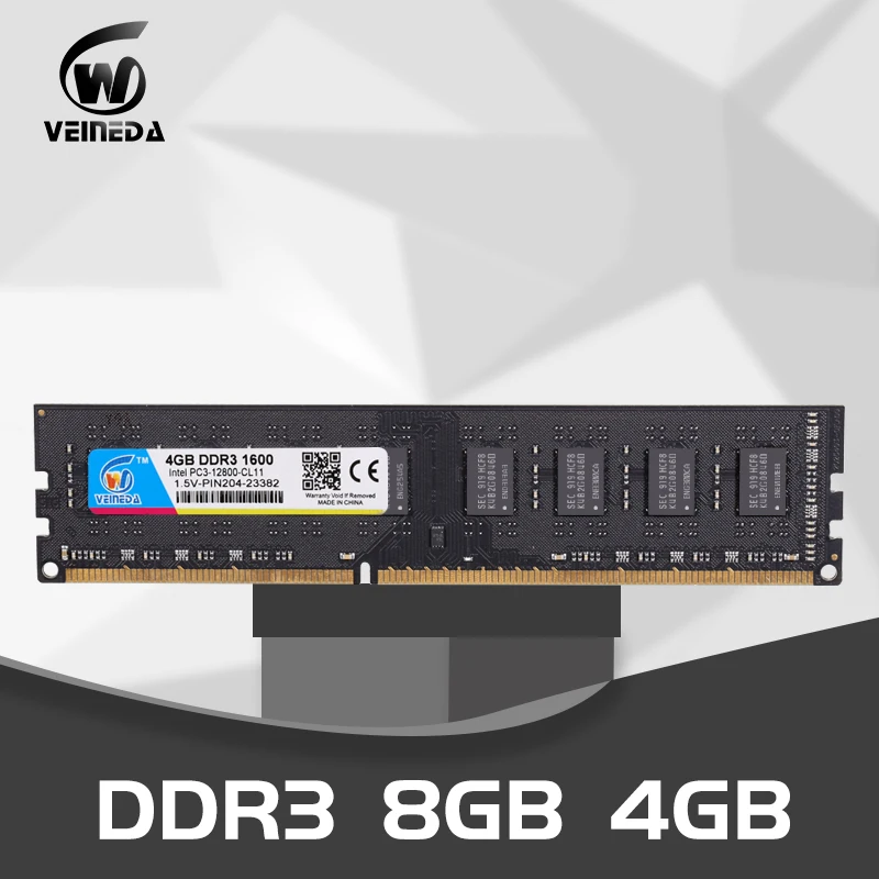 Dimm Ram DDR3 4 gb 8gb 1333 mhz 1600Mhz Compatible 1066 ddr 3 4gb PC3-12800 Memoria 240pin for All AMD Intel Desktop