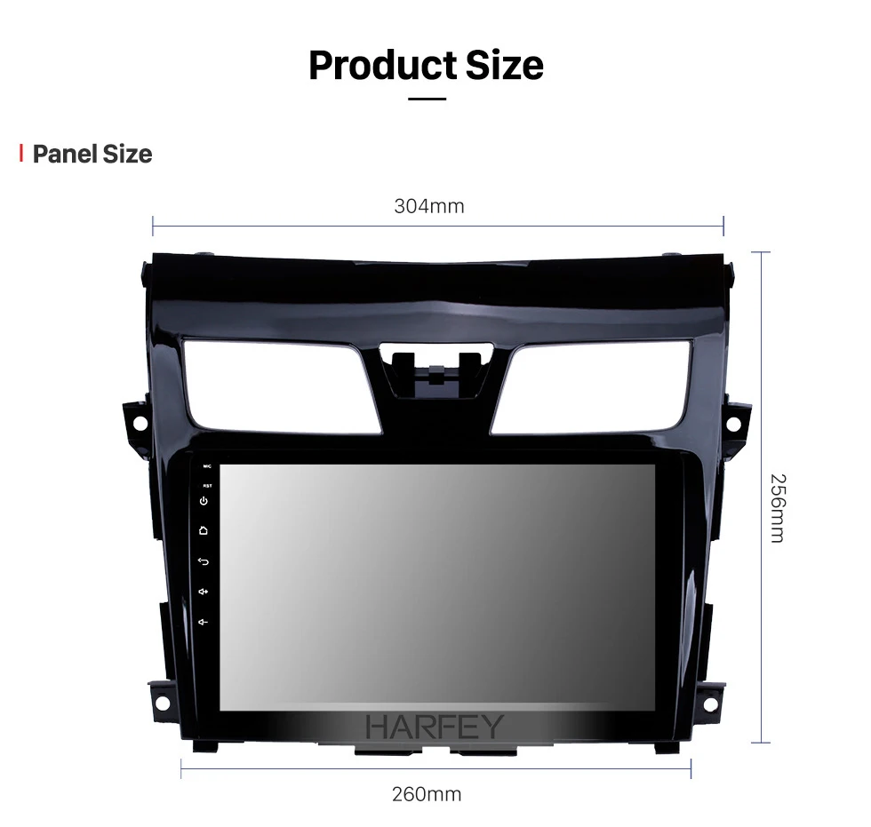 Perfect Harfey Android 9.0 Car Radio For 2013 2014 -2017 Nissan TEANA 9 Inch 2Din Wifi GPS Multimedia Player Support SWC DVR Mirror Link 15