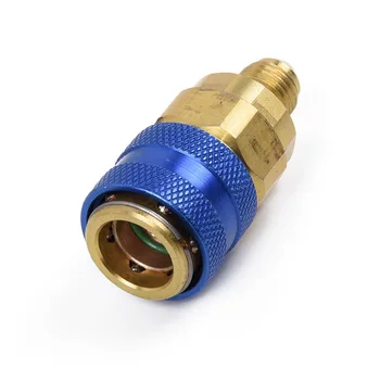 

1pcs 1/4SAE R134A 2 Oz Oil Injector Car Auto A/C AC Oil&Dye Injection Tool