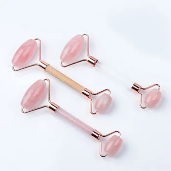 

Facial Massage Roller Guasha Board Double Heads Jade Stone Face Lift Body Skin Relaxation Slimming Beauty Neck Thin Lift