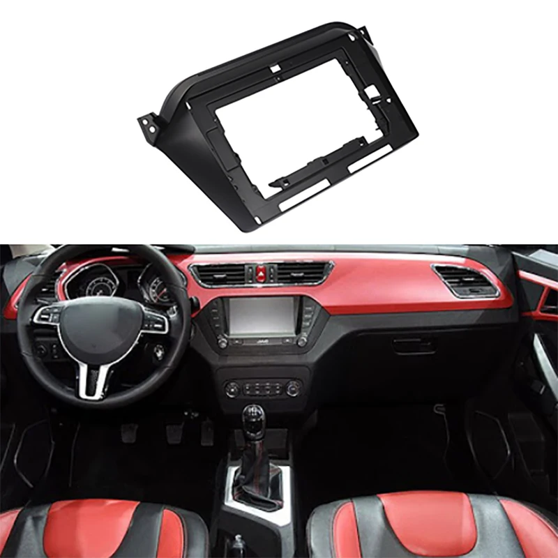 2Din Car DVD Frame Audio Fitting Adaptor Dash Trim Kits Facia Panel 10 Inch for JAC Refine S2 2015 | Автомобили и мотоциклы