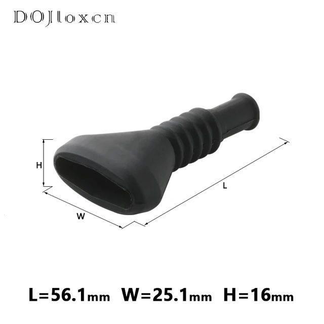5 Pcs 2/3/4/5/6 Pin Waterproof Automotive Wire Cover Rubber Boot Cap For Amp Tyco Connector Series DJ7021-1.5 4pA