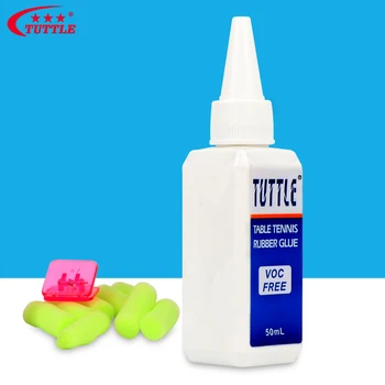 ITTF approved TUTTLE VOC FREE Water-solubility Bond Water Glue 50 ml Table Tennis Water Glue tanie i dobre opinie CN(Origin) Rubbers