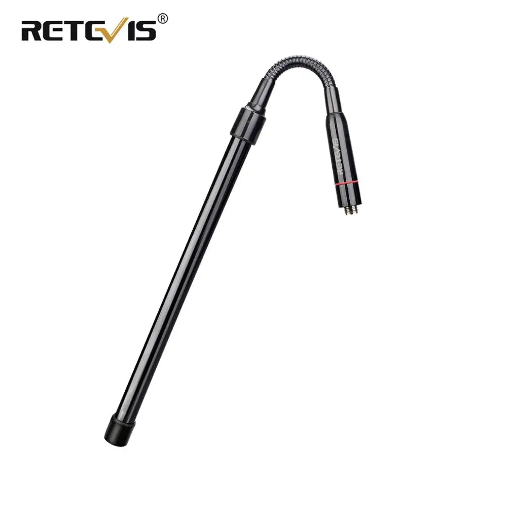 Retevis HA03 Foldable Tactical Antenna Bendable SMA-F Airsoft Game Walkie Talkie Antenna For Baofeng UV-5R BF888S Ailunce HD1 afbeelding