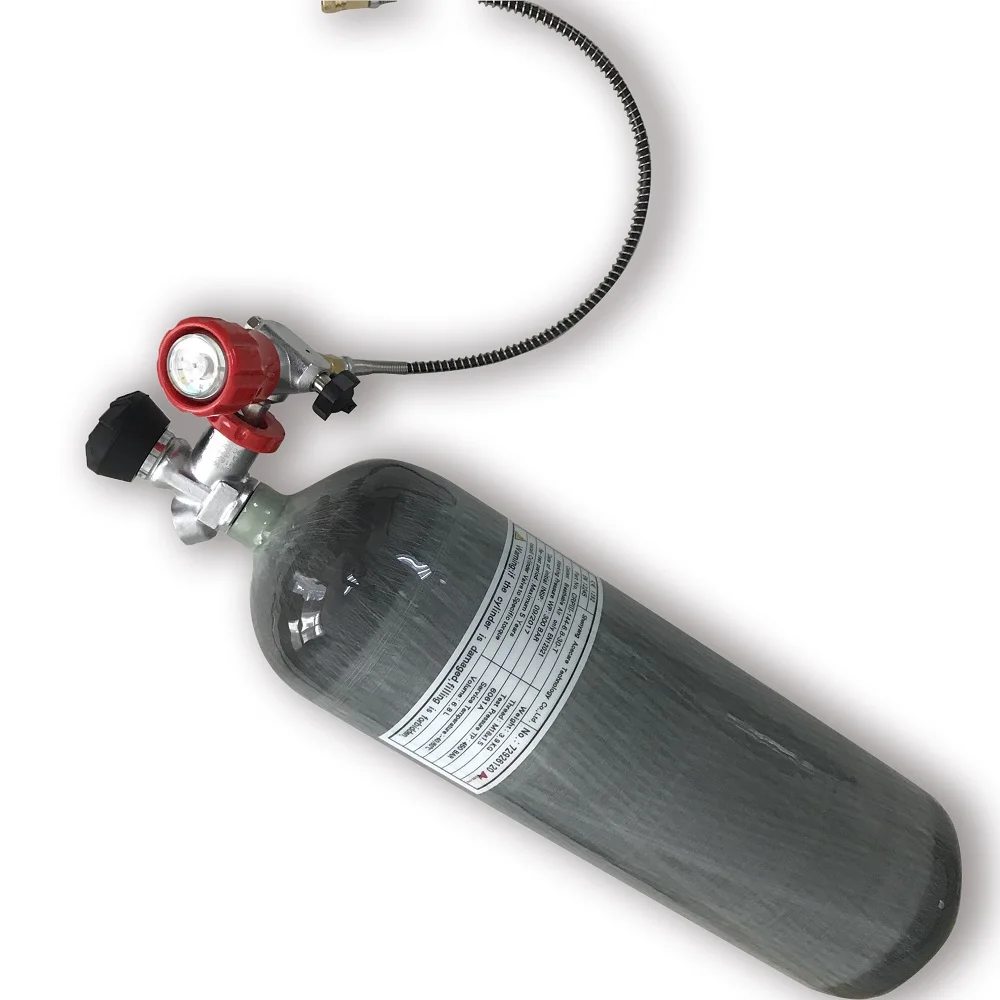 6.8 X1 DZX AC168 Acecare акваланг 6.8L 4500Psi углеродное волокно газовый баллон для дайвинга PCP пневматическая винтовка ВВС Кондор клапан АЗС - Цвет: 6.8 X1 DZX