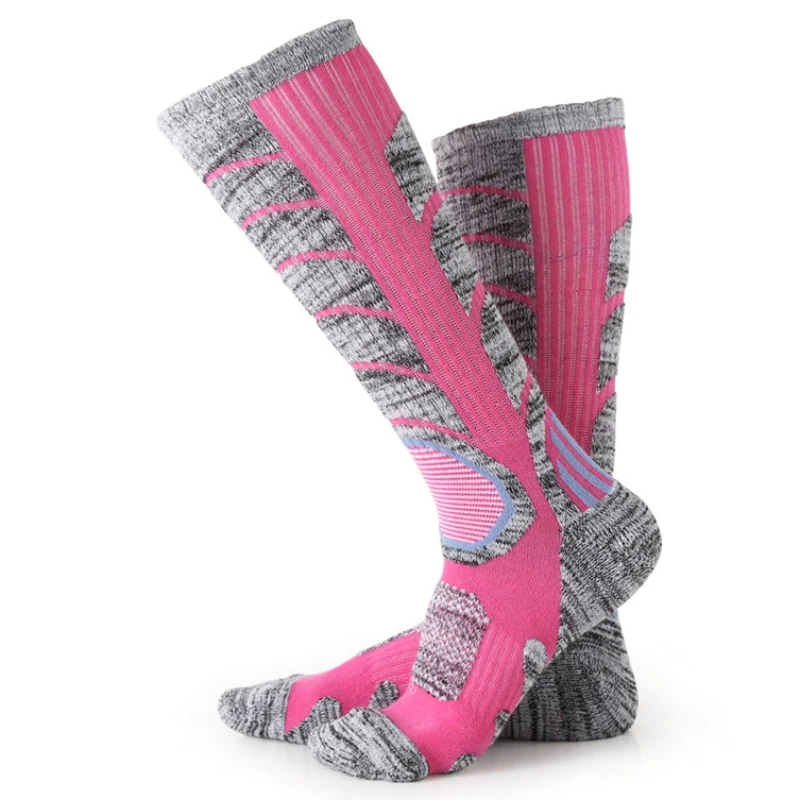 Ski Socks Winter Warm Women Men Thermal Outdoor Sports Thick Cycling Towel Botton Socks Snowboard Hiking Climbing Snow Socks