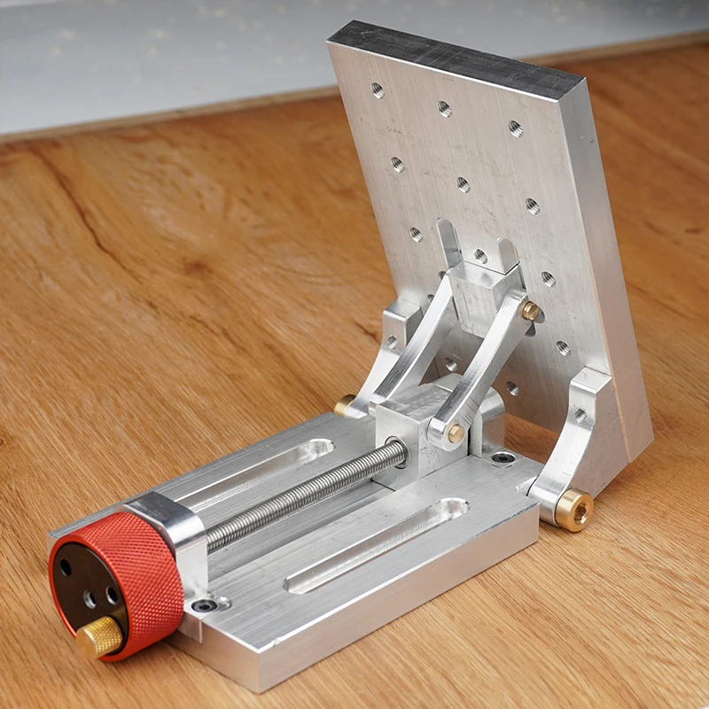 best wood router GanWei Adjustable Angle Tilt Hole Puncher Multi Woodworking Aluminum Alloy Positioning Fixture Jig Digital Display Inclinometer Wood Boring Machinery