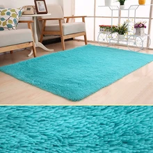 10 цветов 120x160 см большая плюшевая лохматая утолщенная мягкая ковровая зона ковер коврики для столовой гостиной спальни домашнего офиса