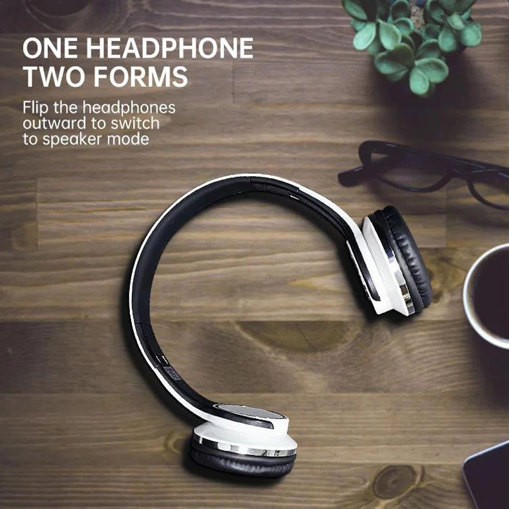 

Muslim APP Control Foldable Bluetooth Headsets Wireless Islamic Wearable Speakers HD Call FM Radio Two-Color Optional Speakers