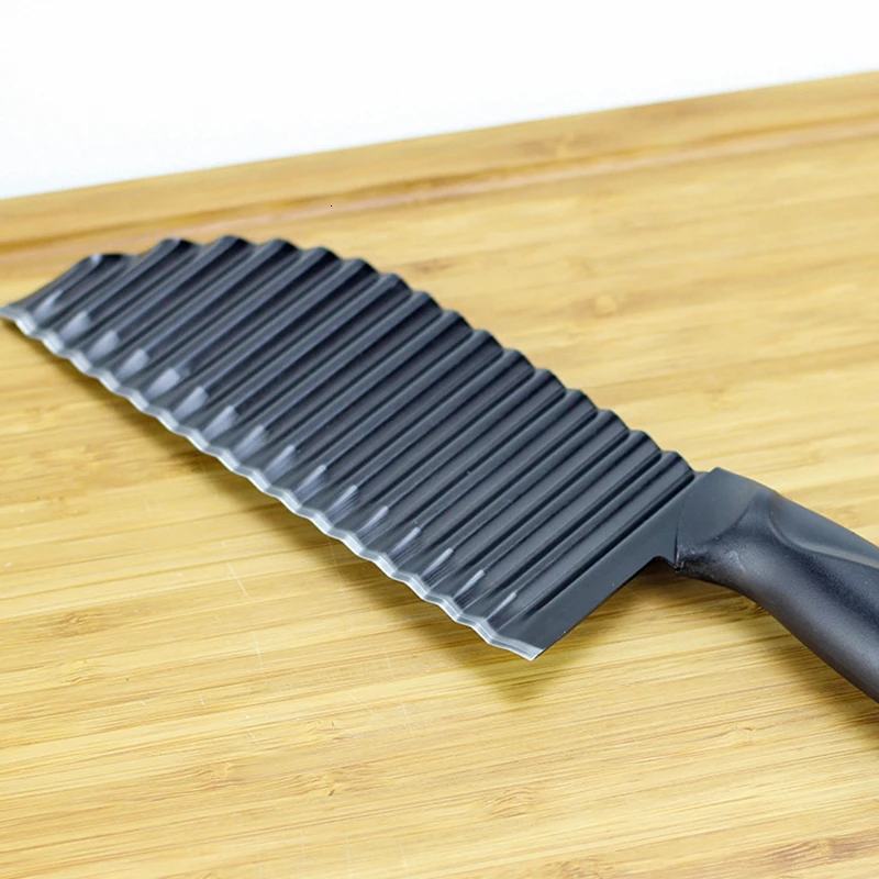 MESNUG профессиональная волнистая фритюрница из нержавеющей стали, измельчитель картофеля, кухонный инструмент, нож для овощей, моркови