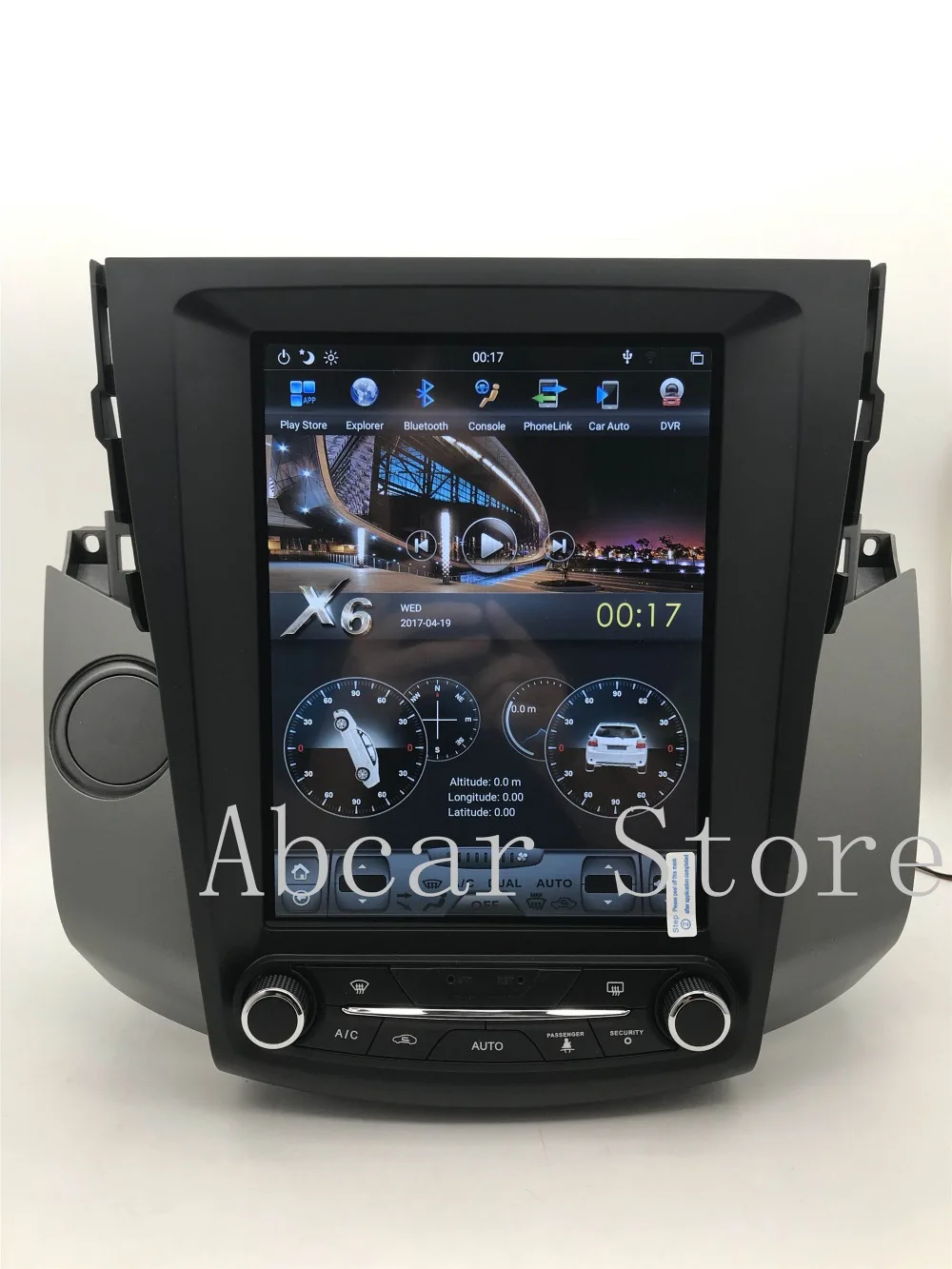 10,4 ''Tesla стиль Android 8,1 автомобильный dvd-плеер gps навигация для Toyota RAV4 RAV 4 2006-2012 PX6 CARPLAY стерео Мультимедиа Радио