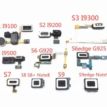 1 шт. Ушной Динамик гибкий кабель для samsung Galaxy S1 S2 S3 S4 S6 S7 S8 S9 edge Note8 Note 9 разъем для наушников аудио вибратор