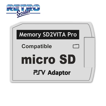 

Memory SD2VITA Pro Version 5.0 Game Card PSV 1000/2000 Adapter For PS Vita Micro SD card