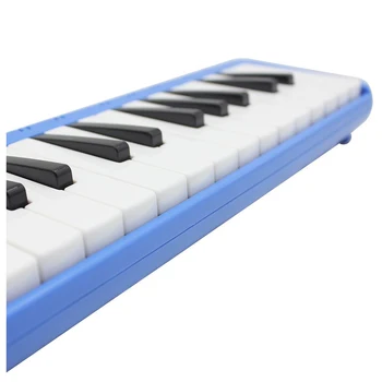 

IRIN 1set 37 Piano Keys Melodica Musical Instrument with Carrying Bag for Students Beginners Kids Blue