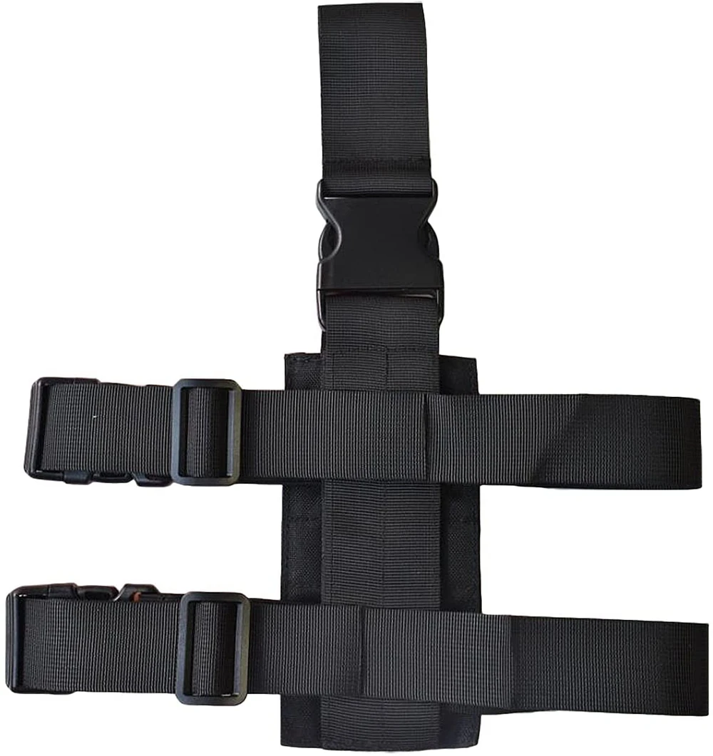 Tactical Drop Leg Panel with Molle Attachment for Gun Holsters and Mag Pouches