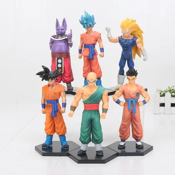 

15cm Dragon Ball Z Son Goku Gohan Vegeta Tien Shinhan Champa Resurrection F Dragonball figure PVC Model Toys