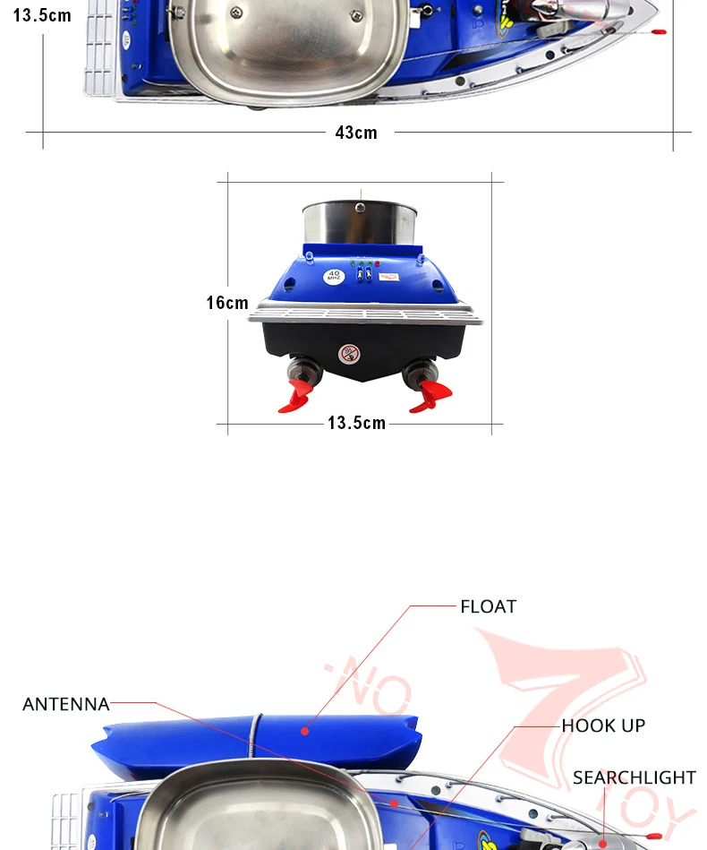 Flytec 2011-3 лодка для доставки прикорма и оснастки Электрический радиоуправляемый питательный катер Finder игрушки Speedboat Карп корпус радио корабль с дистанционным управлением для рыбалки
