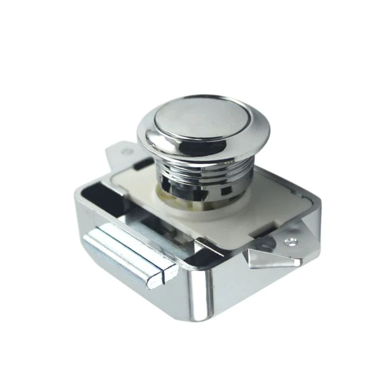 Хром Camper Автомобильный Замок с нажимом RV Караван лодочный мотор домашний шкаф