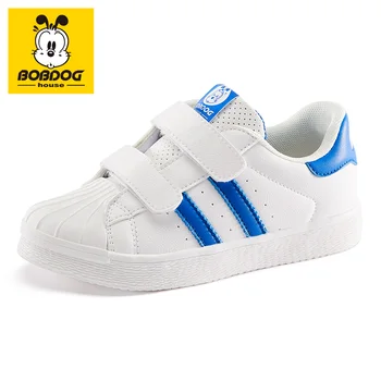 

BOBDOG house Kid shoes non-slip and comfortable baby Running Shoes Lightweight Sports Outdoor Sneakers 9124