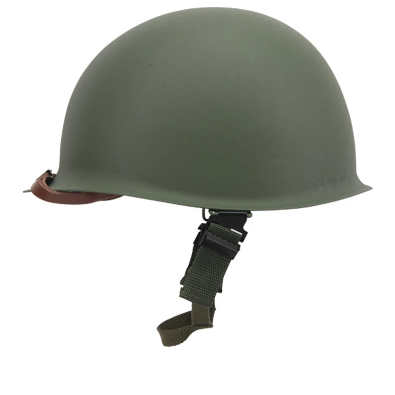 2차 세계대전 복제 헬멧 미국 이중 레이어 M1 위장 앤틱 군용 헬멧 수집용