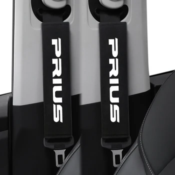 

2pcs Auto interior Seat Belt Shoulders Pads Covers for Toyota prius 30 ZVW30 shoulder protector accessories