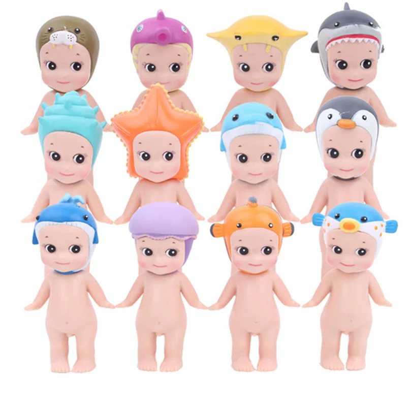 3 шт. новые оригинальные Мини куклы Sonny Angel Kewpie игрушки кавайная фигурка морей и