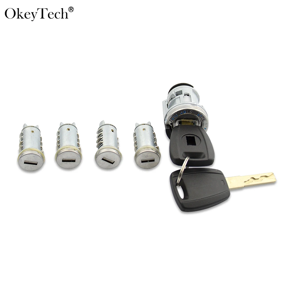 Okeytech новый цилиндр замка зажигания для Fiat Ducato Peugeot Boxer Citroen реле Jumper фирменный