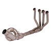Escape Motorcycle Exhaust Front Link Pipe Head Connect Tube Stainless Steel Exhaust System For Kawasaki Z800 2013-2016