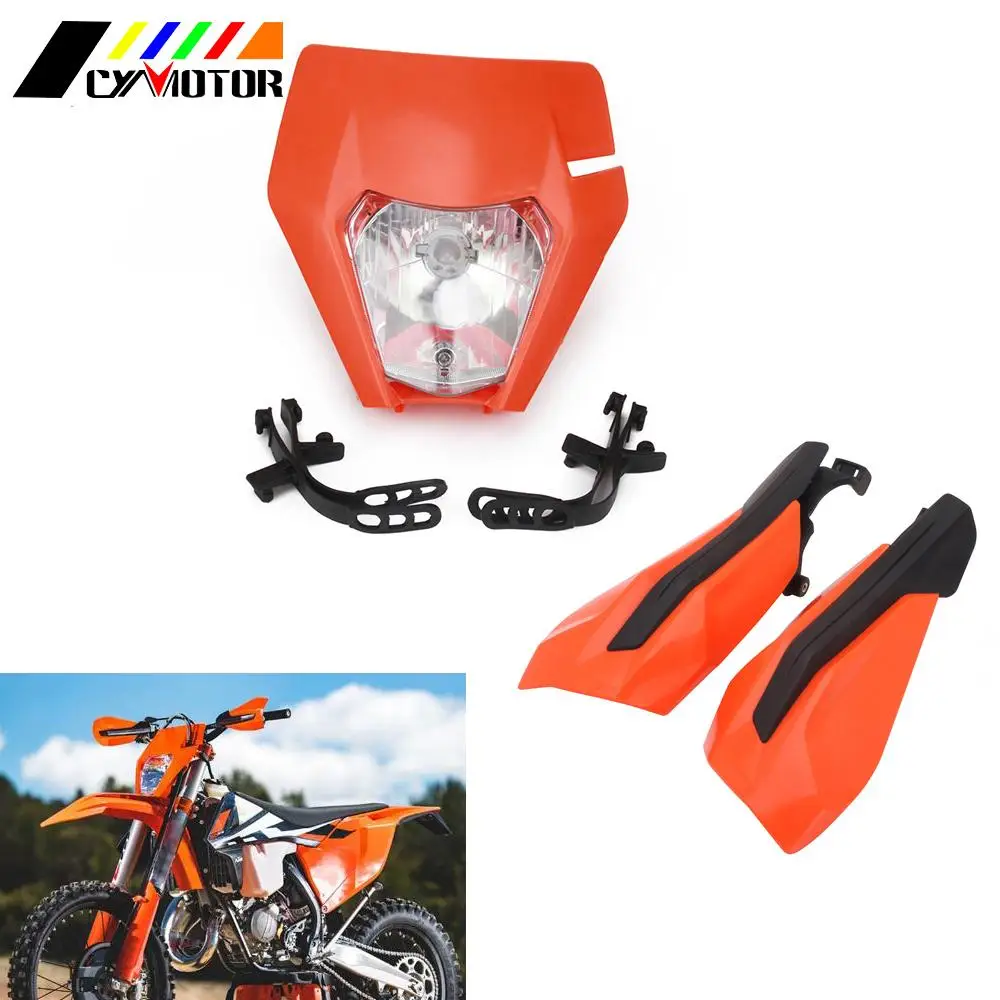 Налобный фонарь с защитой рук для мотоцикла 2019 передняя фара KTM XCW XCF XC EXCF 150 250 300 350