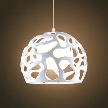 

Nordic Modern Resin Pendant Light Luminaire Indoor Kitchen Hanging lamp Restaurant Home Decor Lighting Fixture WJ430