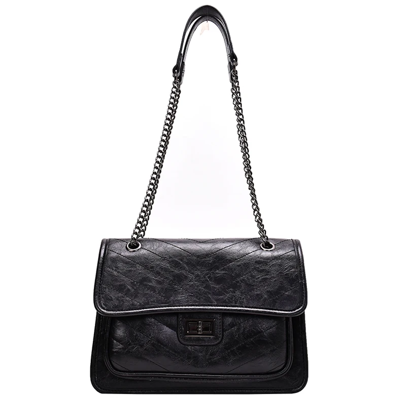 

iVog New Arrival Everyday Female Crossbody Messenger Handbag Luxury Brand cc Designer Chain Hand Bags for Women 2019