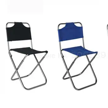 

Ultra-light Outdoor Folding Chair Portable Backrest Fishing Stool Maza Aluminum Alloy Art Sketch Bench