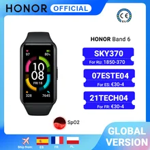 Смарт-браслет HONOR Band 6 с AMOLED-экраном 1,47 дюйма, Bluetooth 5,0, Пульсометром Смарт-браслет HONOR Band 6 с AMOLED-экраном 1,47 дюйма, Bluetooth 5,0, Пульсометром
