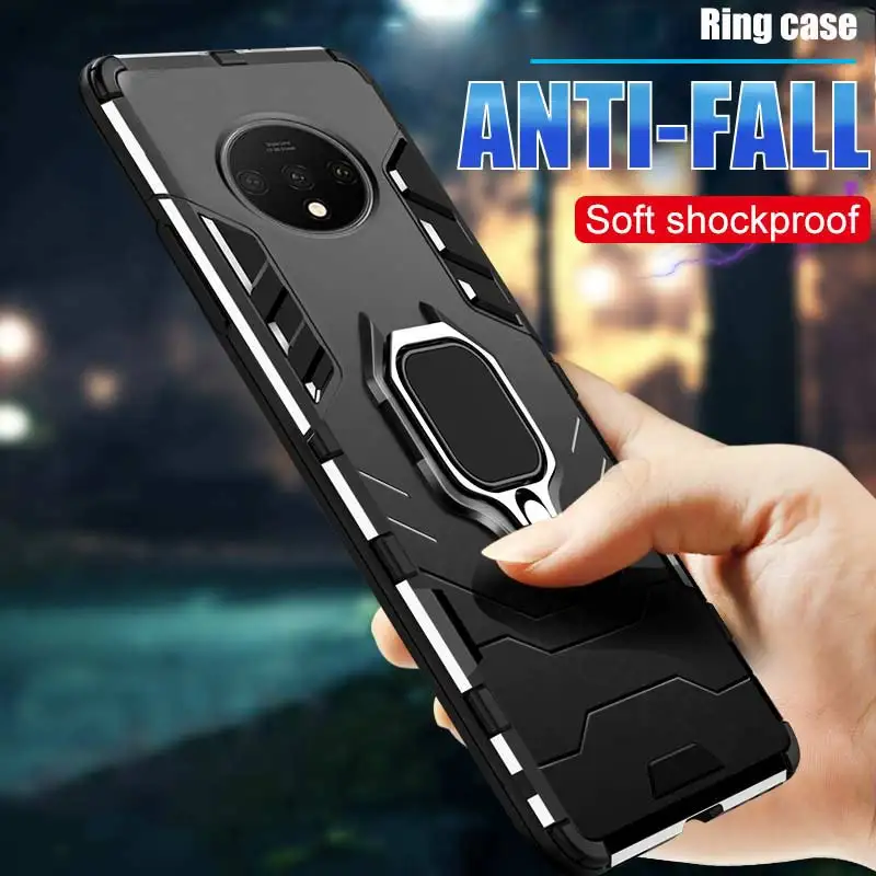 Роскошный противоударный силиконовый чехол для телефона Oneplus 7T Pro 6T 7 Coque