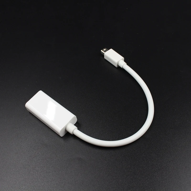 Мини дисплей порт к HDMI кабель адаптер мини дисплей порт DP конвертер Thunderbolt Высокое качество для Apple Macbook Pro Air