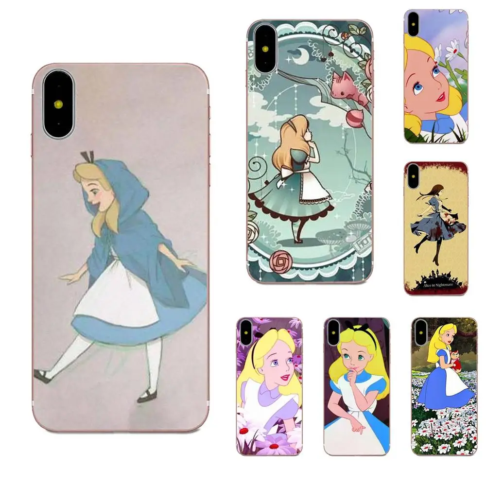 Soft TPU Cell Case For Xiaomi Redmi 3 3S 4 4A 4X 5 6 6A 7 K20 Note 2 5A Plus Pro Alice Cartoon | Мобильные телефоны и